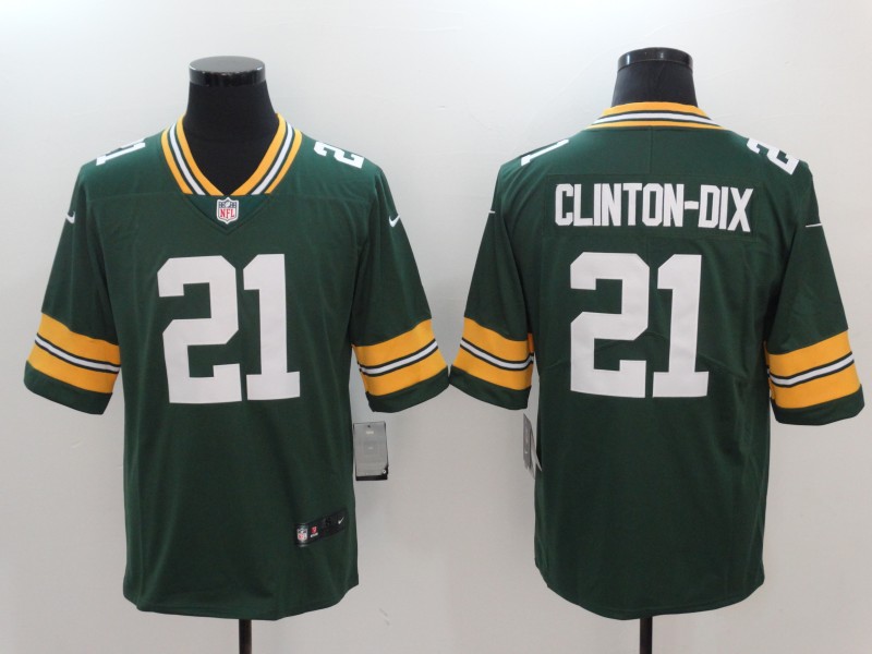 Men's Green Bay Packers Ha Ha Clinton-Dix #21 Green Jersey